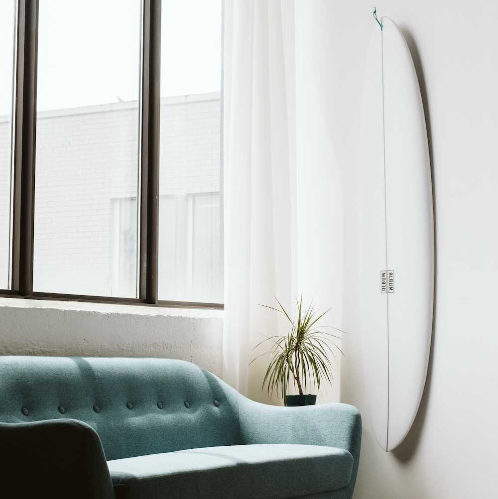 gnarwall surfboard hanging